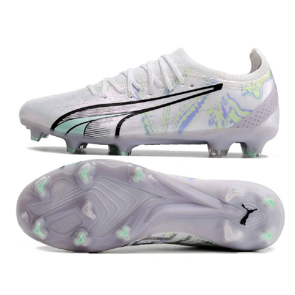 Puma Ultra Ultimate Brilliance Pack Black and Yellow FG