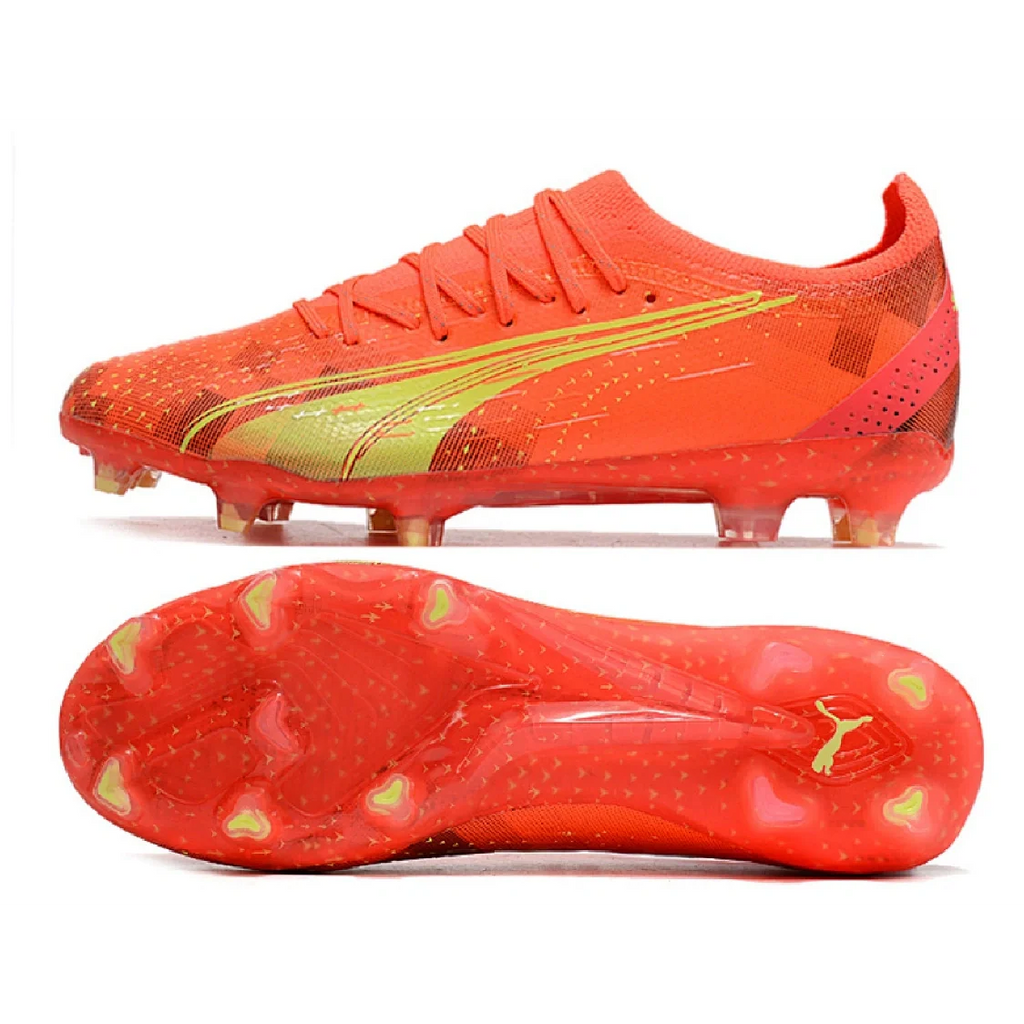 Puma Ultra Ultimate Fearless Pack Black and Yellow FG