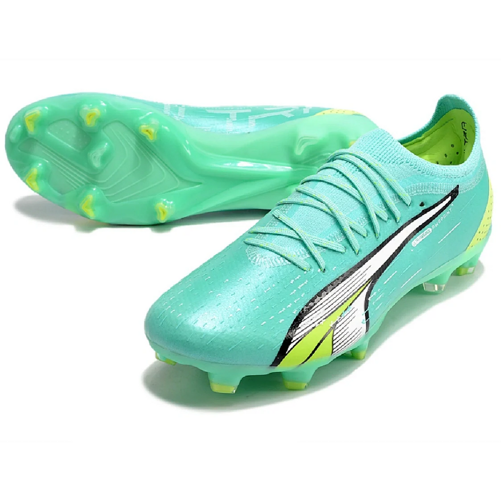 Puma Ultra Ultimate Green and Black FG