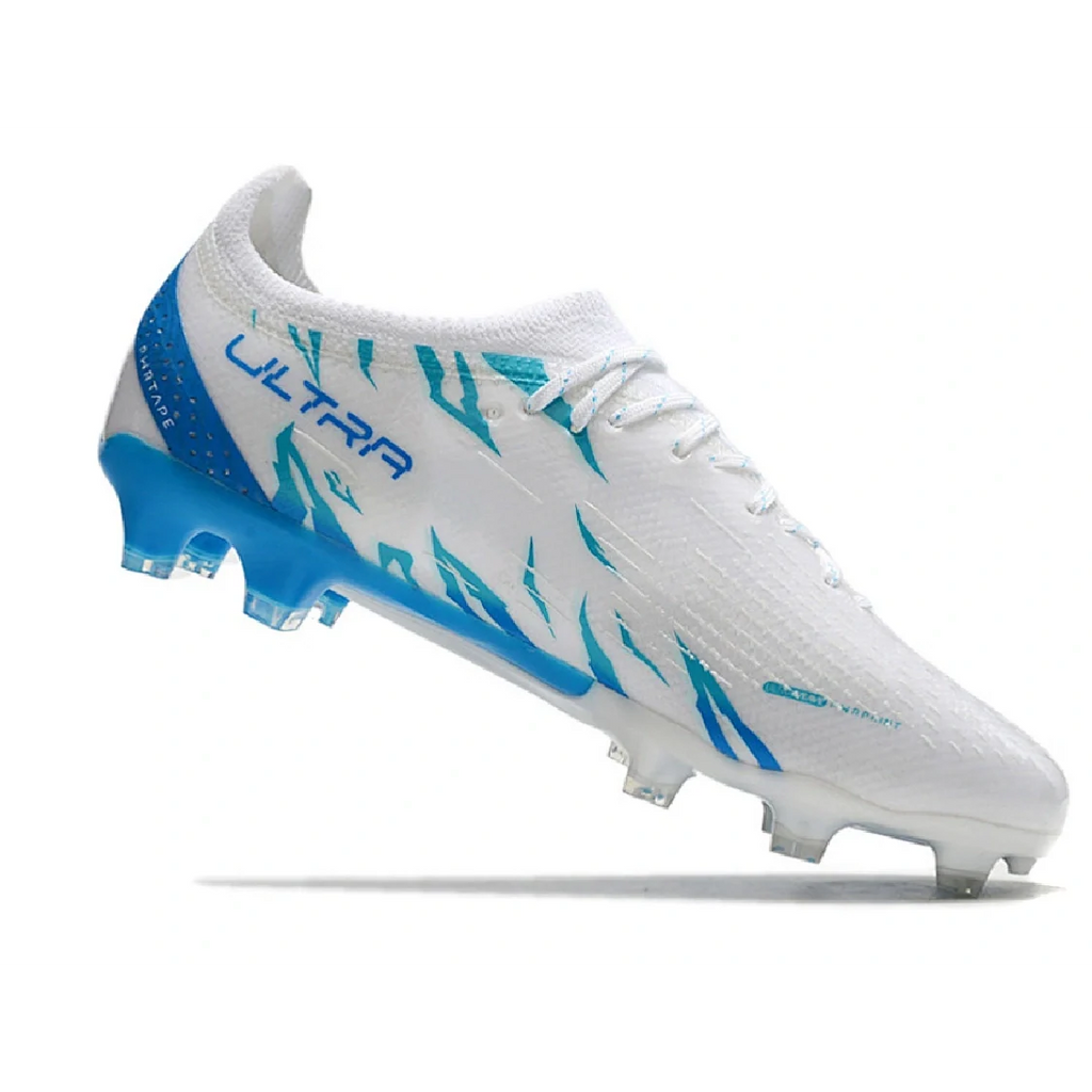 Puma Ultra Ultimate White and Blue FG