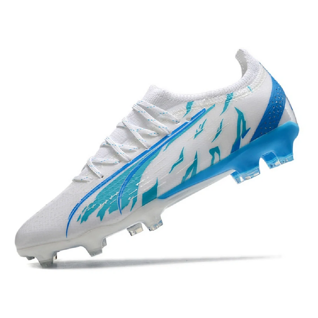 Puma Ultra Ultimate White and Blue FG