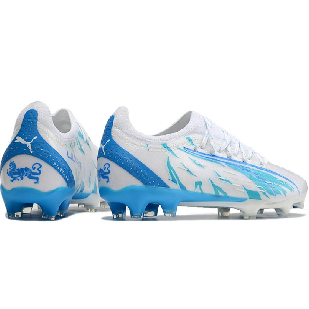 Puma Ultra Ultimate White and Blue FG