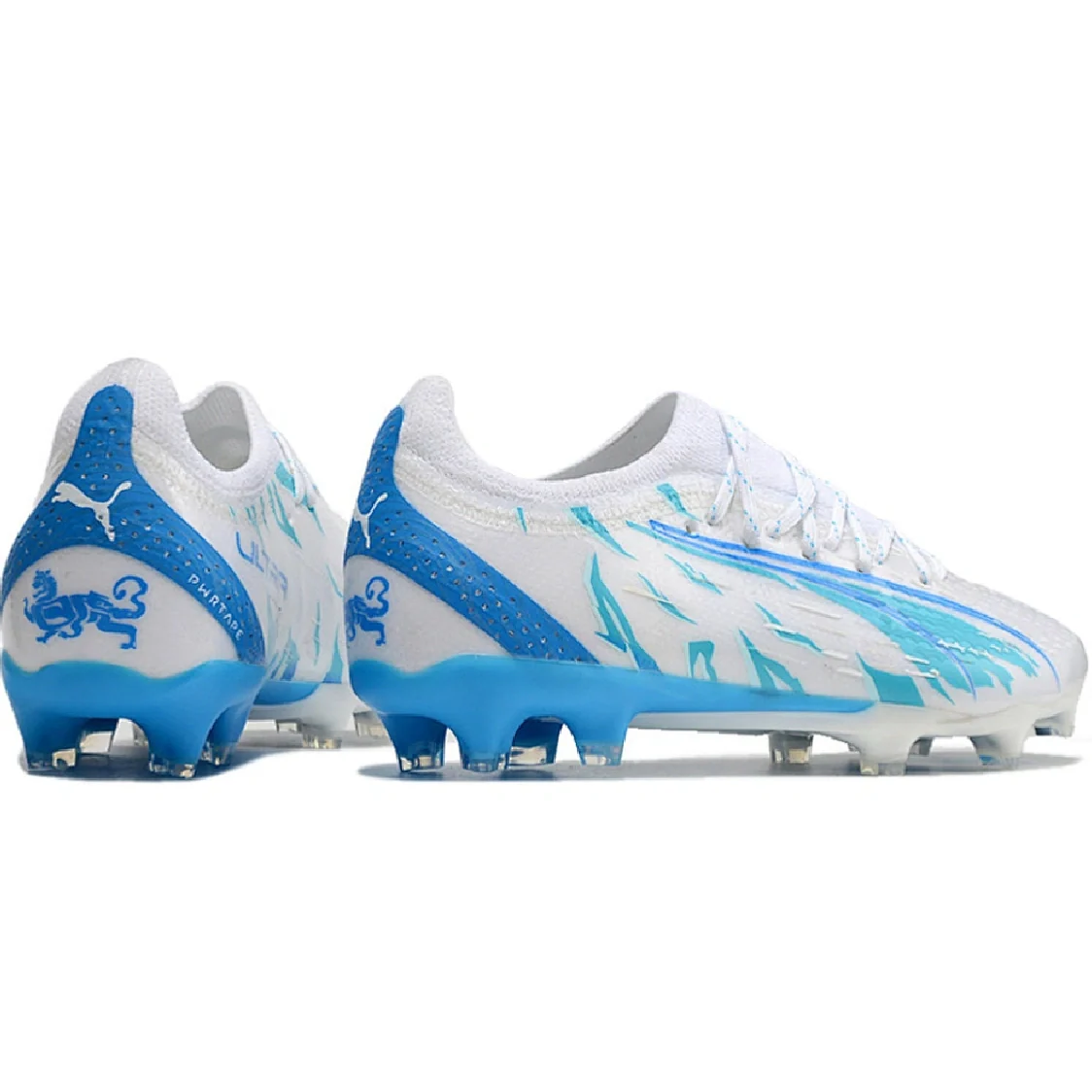 Puma Ultra Ultimate White and Blue FG