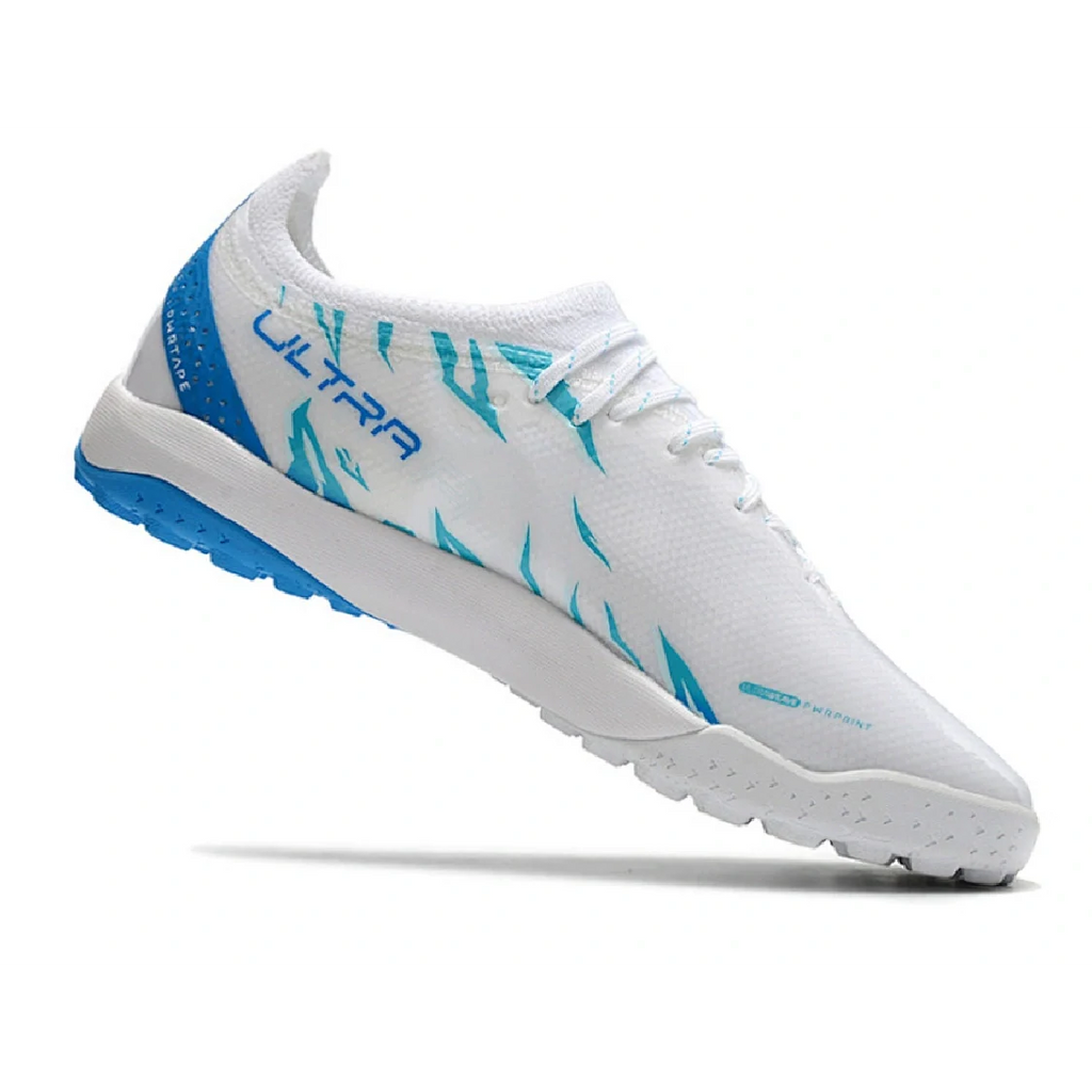 Puma Ultra Ultimate White and Blue TF