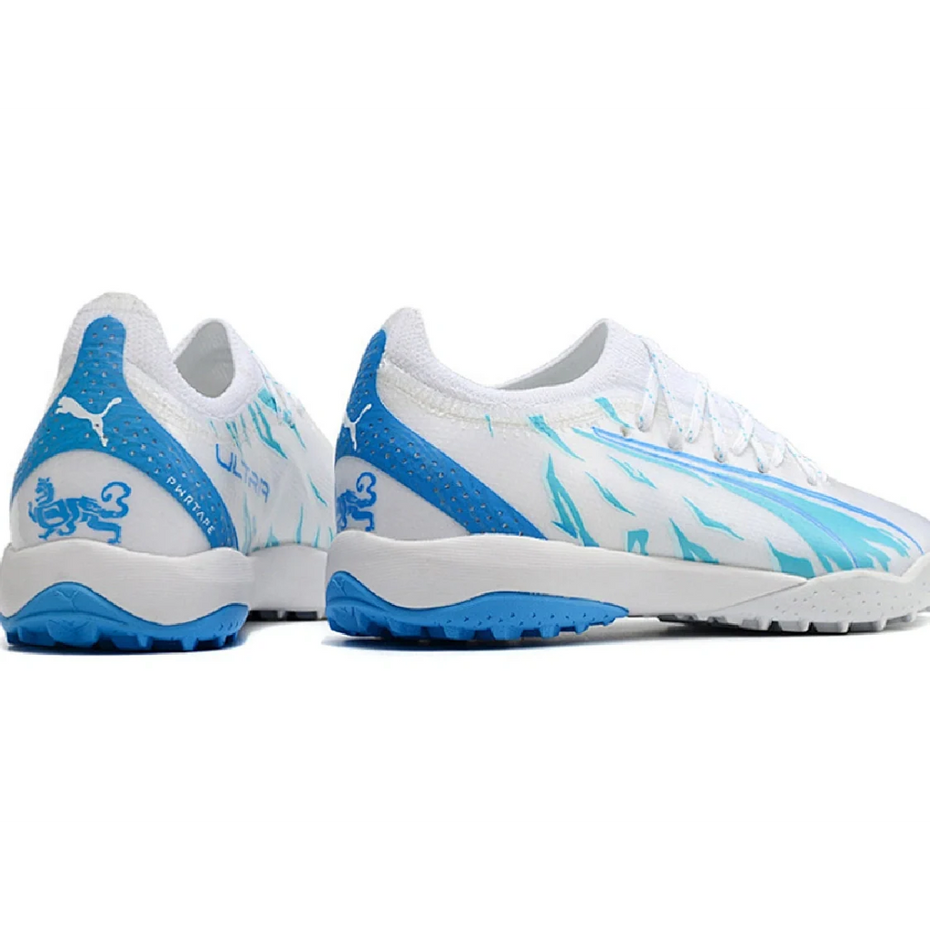 Puma Ultra Ultimate White and Blue TF