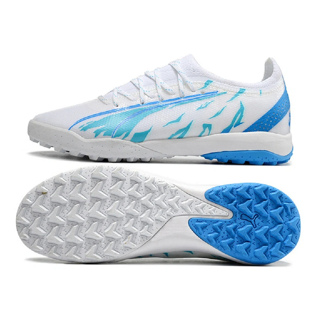 Puma Ultra Ultimate White and Blue TF