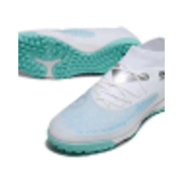 Puma Future 8 White and Light Blue TF