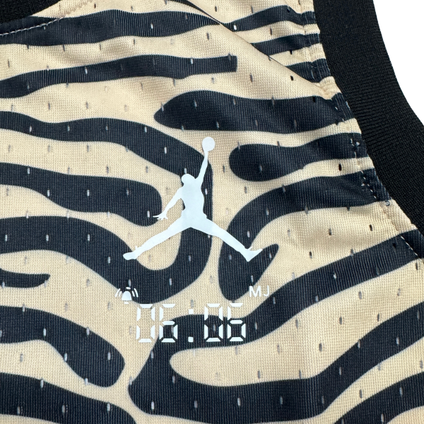 Jordan Yellow and Black Striped Tank Top