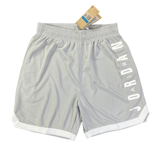 Jordan Grey and White Shorts