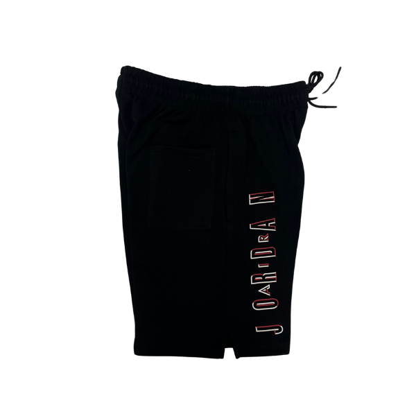 Jordan Black White and Red Shorts