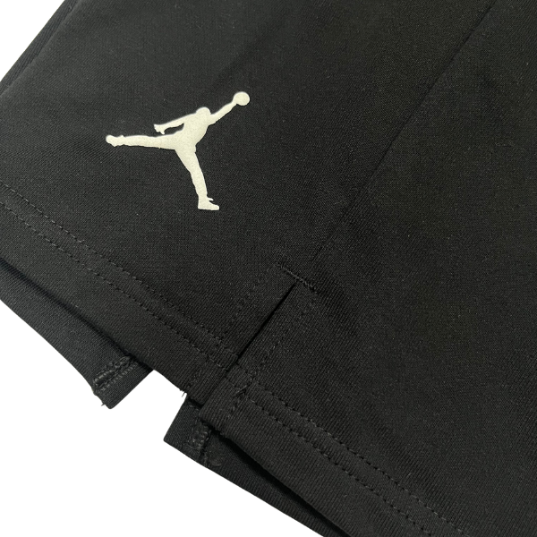 Jordan Black White and Red Shorts