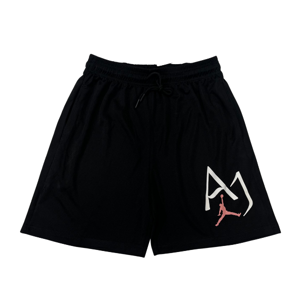 Jordan Black and White Shorts