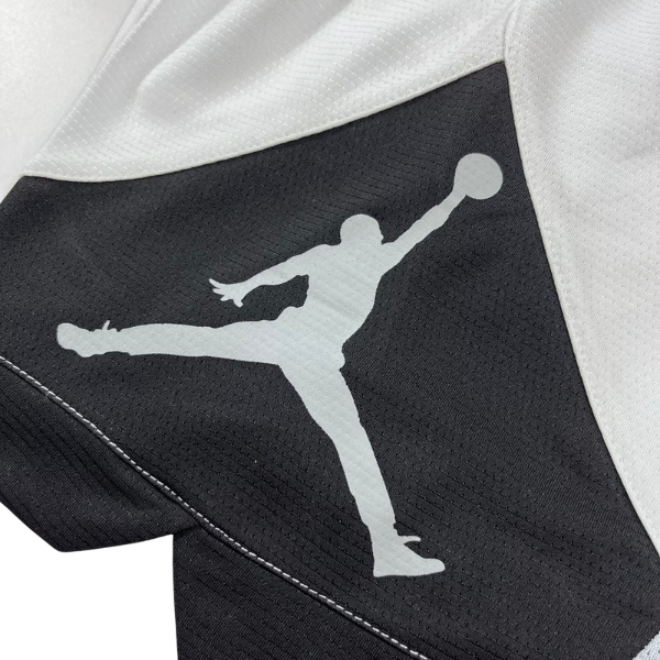 Jordan White and Black Shorts
