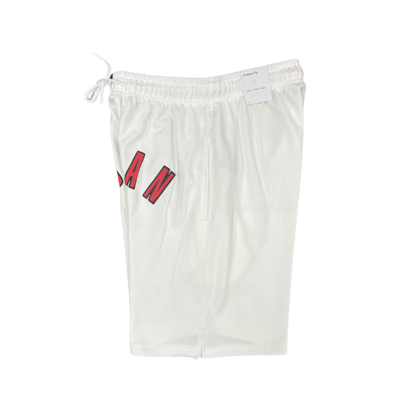 Jordan White and Red Shorts