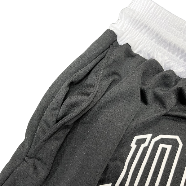 Jordan Black and White Shorts