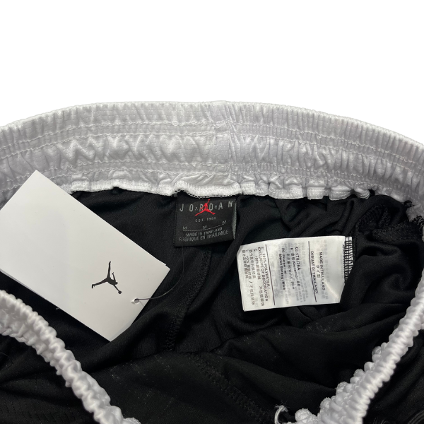 Jordan Black and White Shorts