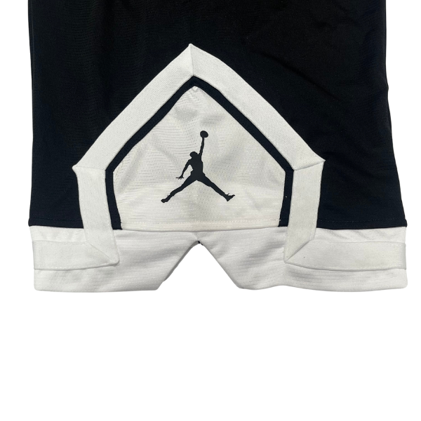 Jordan Black and White Shorts