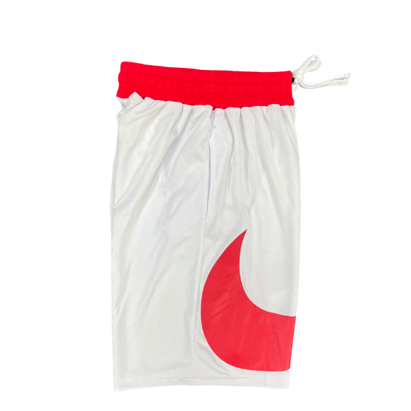 Nike White and Red Shorts