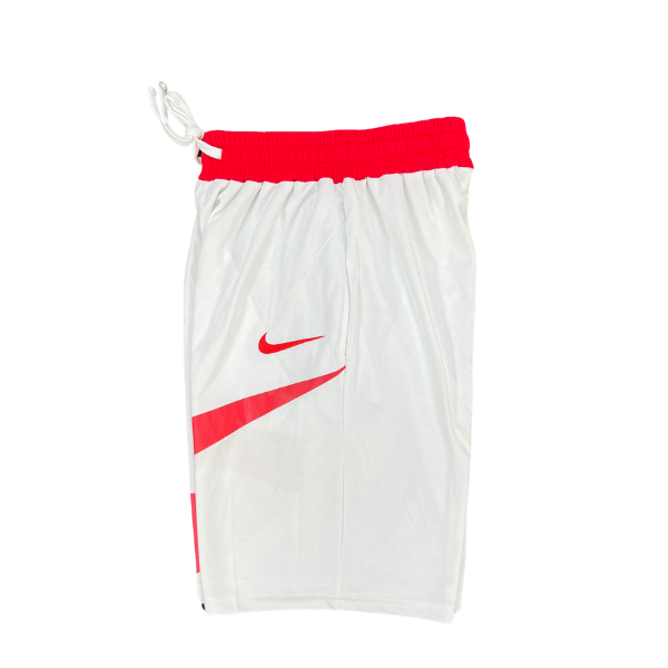 Nike White and Red Shorts