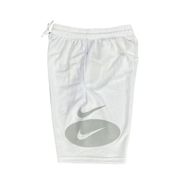 Nike White and Gray Shorts