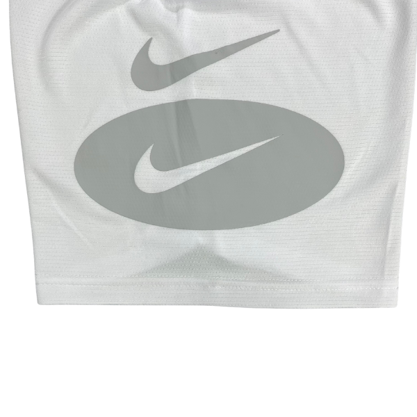 Nike White and Gray Shorts