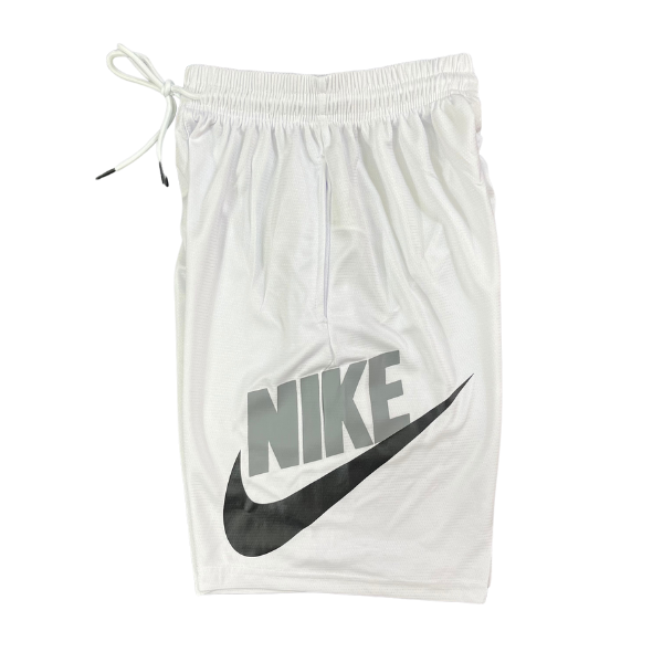Nike White Grey and Black Shorts