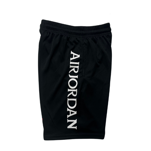 Nike Air Jordan Black Red and White Shorts