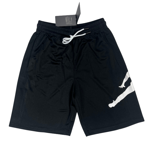 Jordan Black and White Shorts