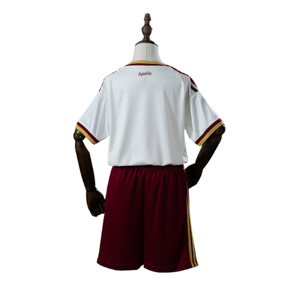 Spain Adidas 2026 Away Kids Version Football T-Shirt + Shorts Kit