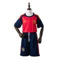 Spain Adidas 2026 Home Kids Version Football T-Shirt + Shorts Kit