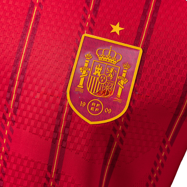 Spain Adidas 2026 Home Player Version Football T-Shirt