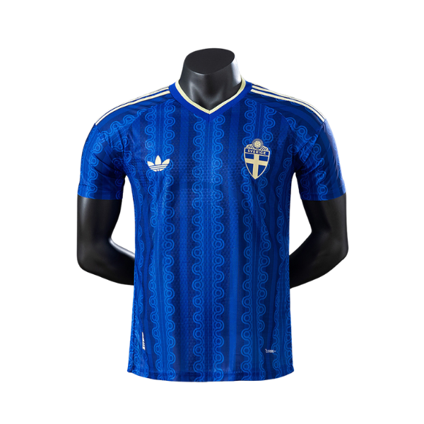 Sweden Adidas 2026 Away Player Version Football T-Shirt