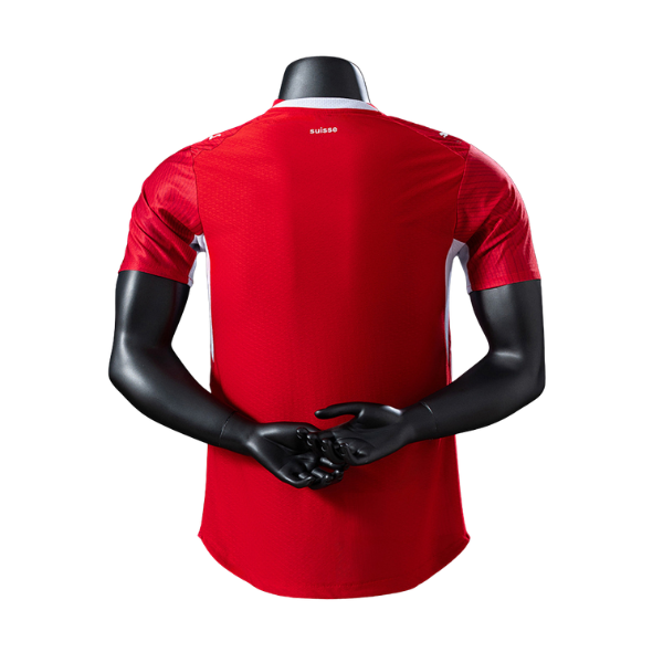 Switzerland Puma 2026 Home Player Version Football T-Shirt