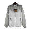 The North Face White Grey Windbreaker Jacket
