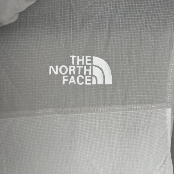 The North Face White Grey Windbreaker Jacket