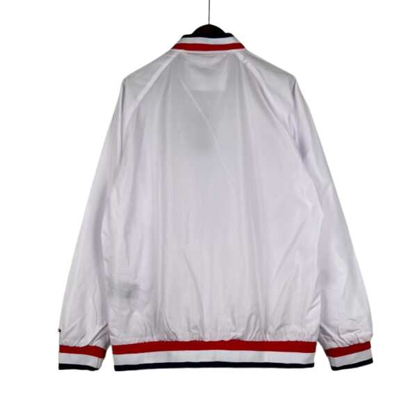 Tommy Hilfiger White Windbreaker Jacket