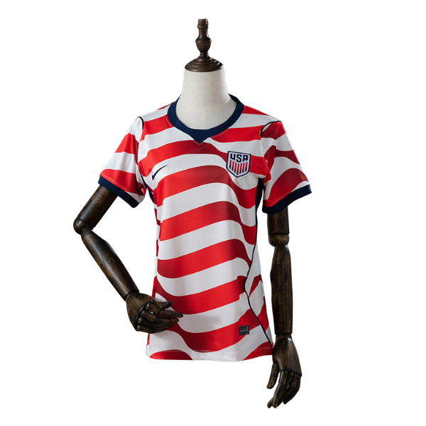 USA Nike 2026 Home Woman Version Football T-Shirt