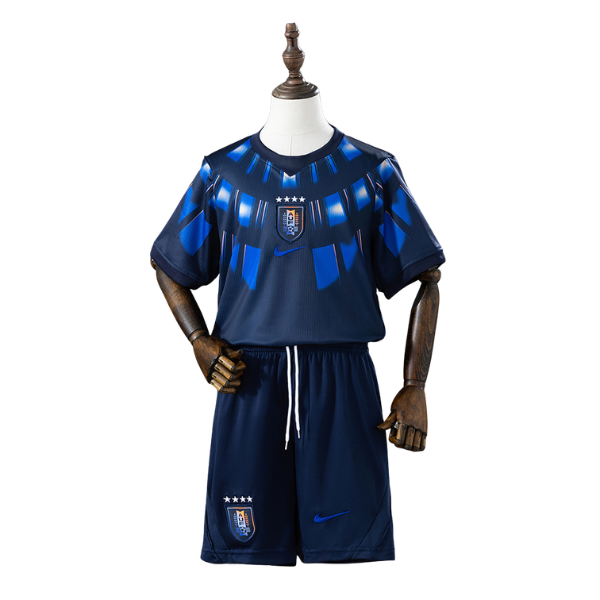 Uruguay Nike 2026 Away Kids Version Football T-Shirt + Shorts Kit