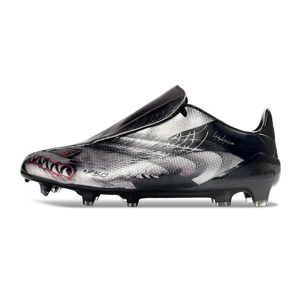 Adidas F50 Elite Black and Gray Firm Ground FG Football Boot