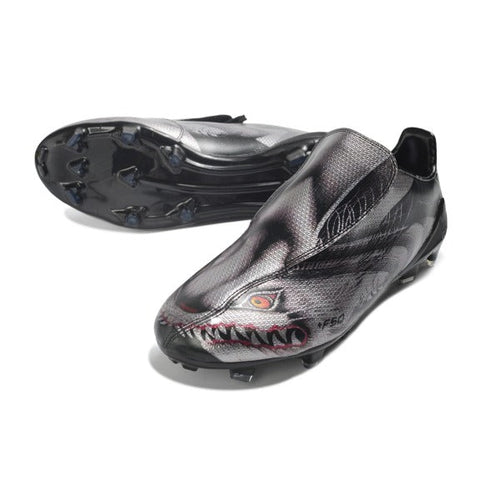 Adidas F50 Elite Black and Gray Firm Ground FG Football Boot