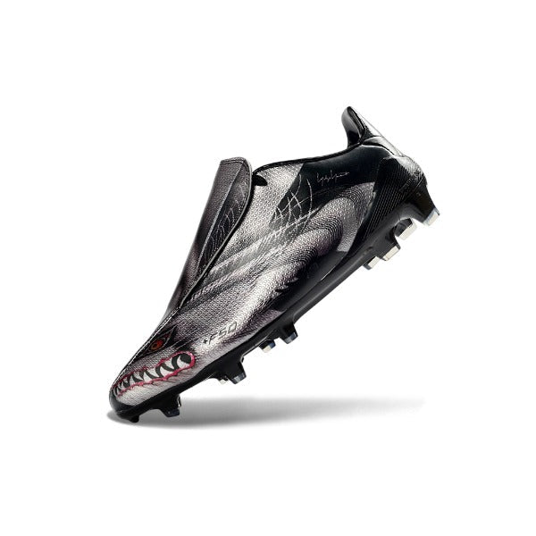 Adidas F50 Elite Black and Gray Firm Ground FG Football Boot