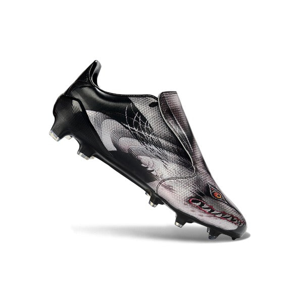Adidas F50 Elite Black and Gray Firm Ground FG Football Boot