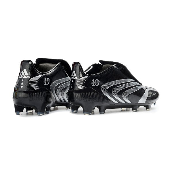 Adidas F50 Elite Black and Silver Firm Ground FG Football Boot
