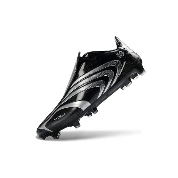 Adidas F50 Elite Black and Silver Firm Ground FG Football Boot