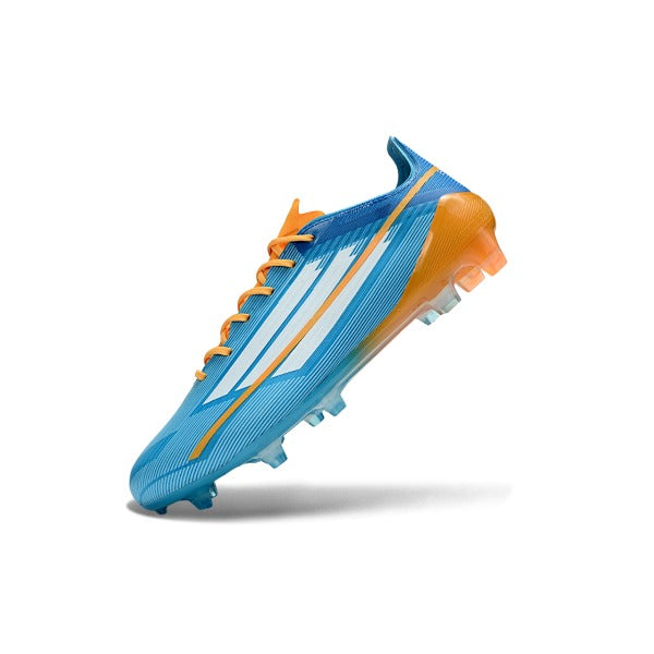Adidas F50 Elite Blue, Oange and White Firm Ground FG Football Boot