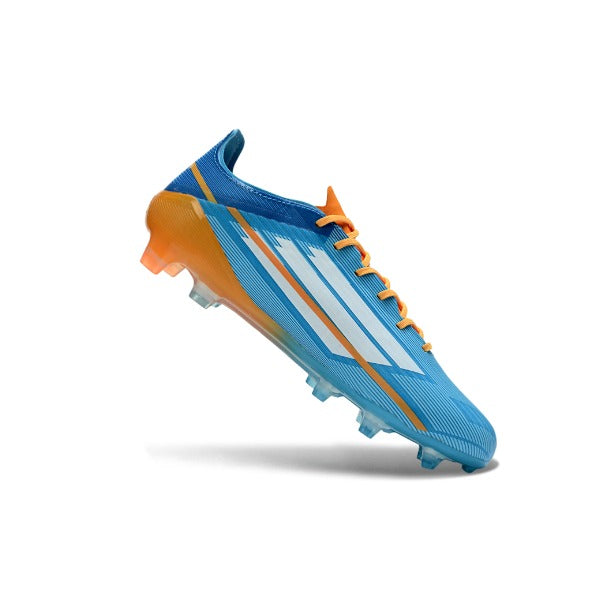 Adidas F50 Elite Blue, Oange and White Firm Ground FG Football Boot