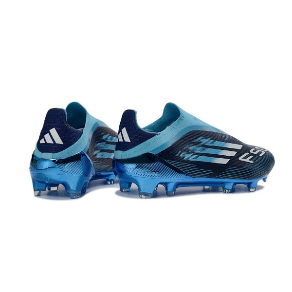 Adidas F50 Elite Laceless Blue and Black FG