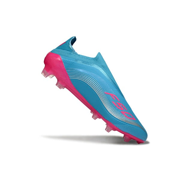 Adidas F50 Elite Laceless Messi Blue and Pink FG