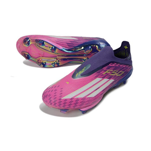 Adidas F50+ Elite Laceless Pink and Purple FG