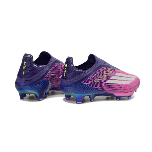 Adidas F50+ Elite Laceless Pink and Purple FG
